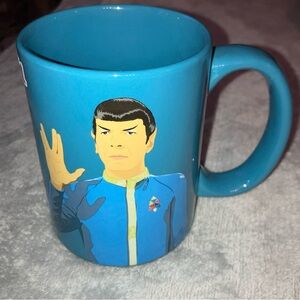 Star Trek Spock-Live Long and Prosper-15oz Ceramic Coffee Mug Zak! Designs-Blue